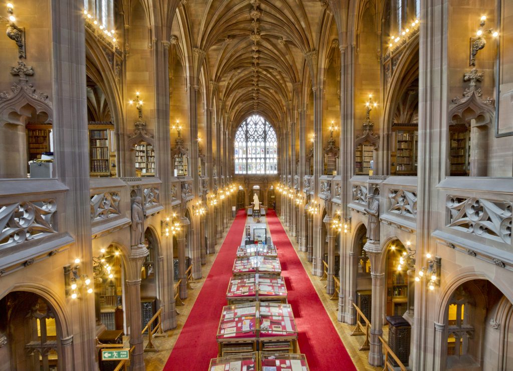 Biblioteca John Rylands de Mánchester (Reino Unido)